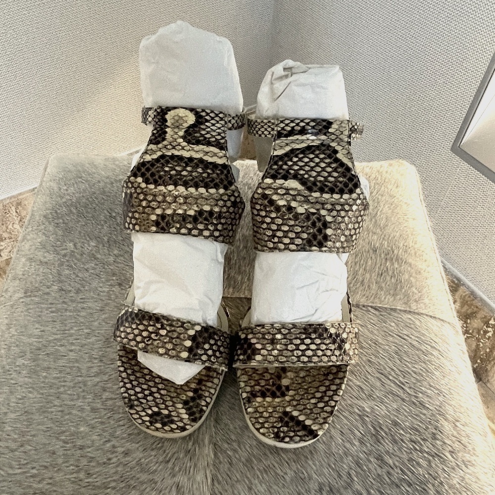 SNAKESKIN TOD'S SANDALS